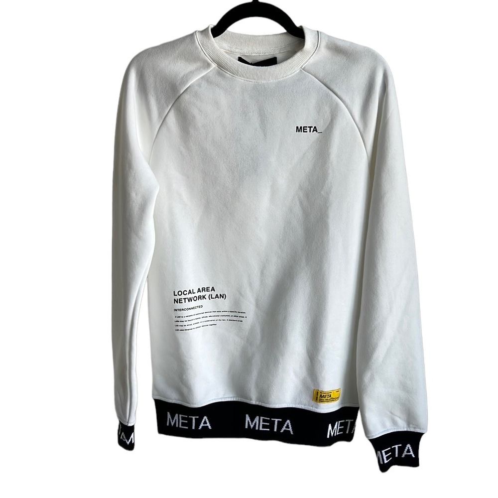 Meta Threads Hydra Crew Sweater
Men – White - Picture 6 of 15